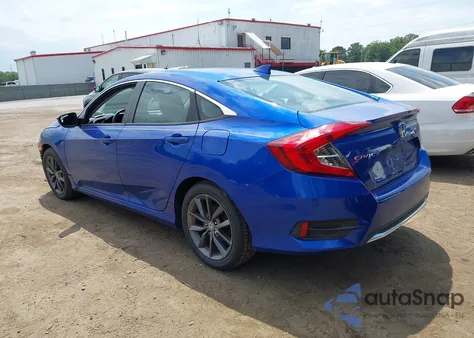 2020 Honda Civic Ex z USA, uszkodzony, nr VIN 19XFC1F37LE201155